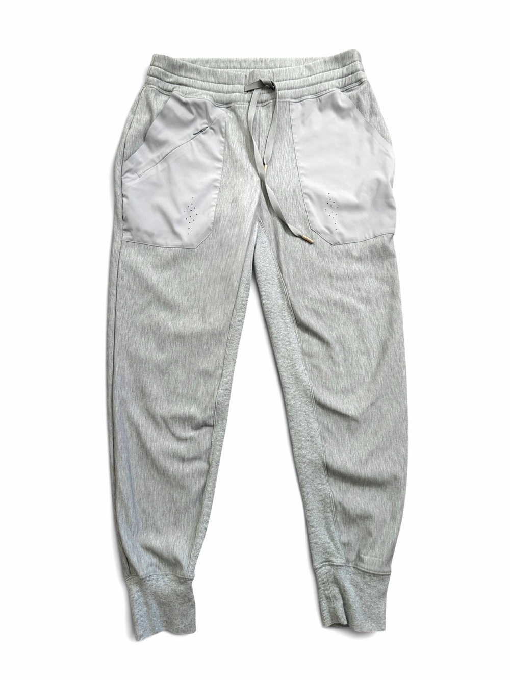 Indyeva Women’s Jogger Pants Medium Gray Athletic Travel Hiking Zip Pocket